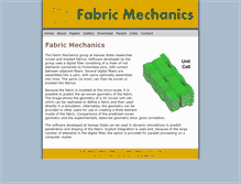 Tablet Screenshot of fabricmechanics.com
